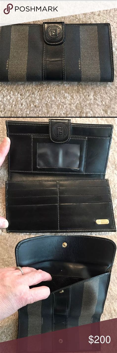 fendi wallets women's|Fendi wallet vintage.